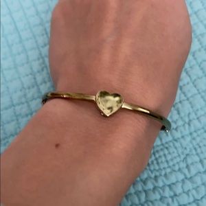 Banana Republic Gold Heart Bracelet